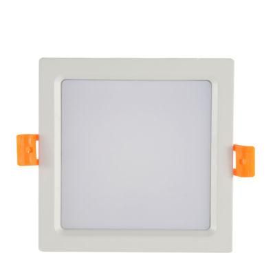 Daylight (5000K) Aluminum Recessed Square LED Down Light 4 Inch 15W 80lm/W