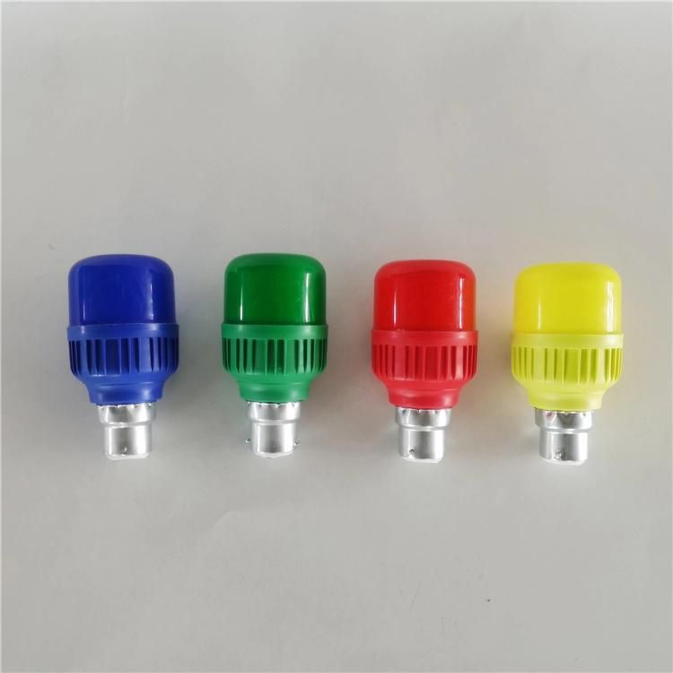 Holiday Colourful Bulb Decorative Light T Shape blue Red Green Yellow LED Color Bulb LED Lighting