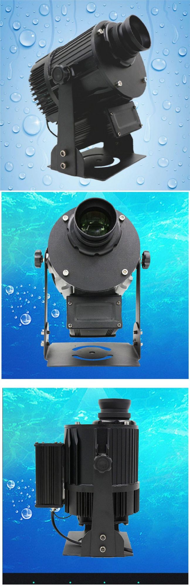 Outdoor Waterproof Dynamic Water Ripple Stage Light