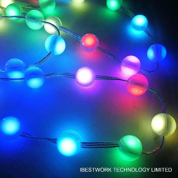 20mm Smart Ball Light Colorful RGB DMX Mini Lighting LED Ball