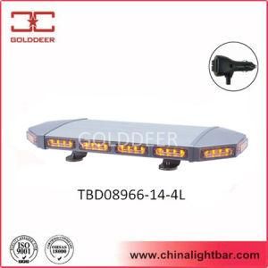 56W Aluminium Frame LED Strobe Mini Lightbar (TBD08966-14-4L)