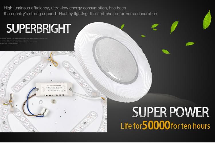 2021 New Surface Remote IP65 Colour Nordic Plastic Ceiling Light