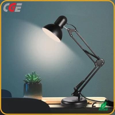 Wrought Iron Folding LED Eye Protection Table Lamp Long Arm Eye Protection LED Table Lamp