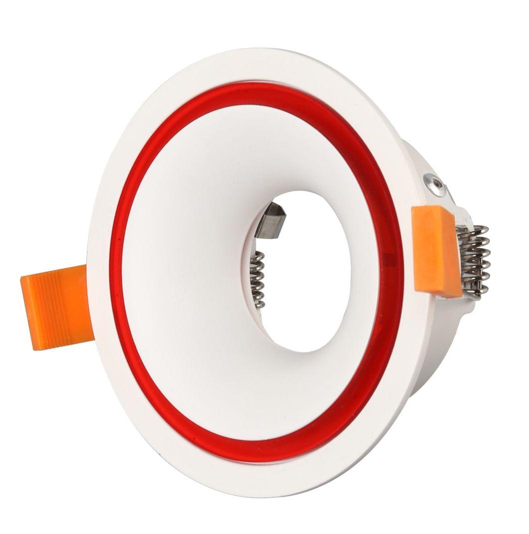 IP 20 New Design Aluminum 90mm LED Ring MR16 Fixture LED Downlight Frame