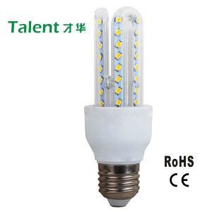 5W 3u-Shaped LED Corn Light with Glass E27 Base