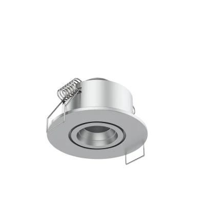 Aluminum Mini Recessed Downlight 1W LED Cabinet Lighting