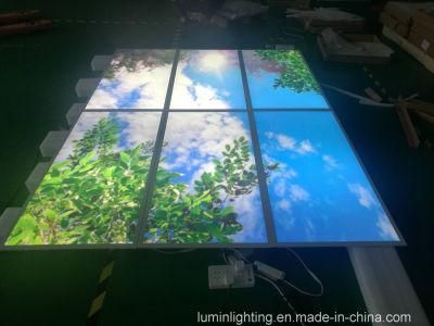 Flicker Free CRI&gt;90 Sky LED Ceiling Panel Light 120X60