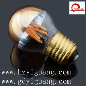 Top Gold Shadow Filament LED Light G45