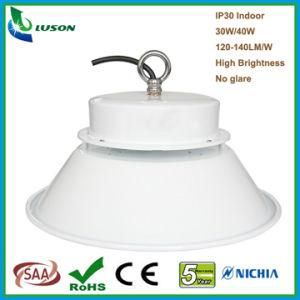 30W 40W IP30 Normal Indoor LED Low Bay Light