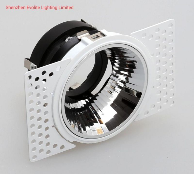 Hot Sell Double Round MR16 GU10 Downlight Frame Cutout 90m
