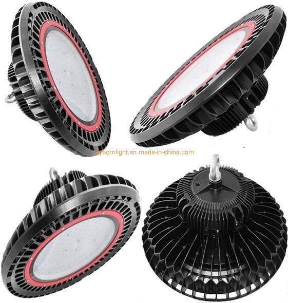 Shop Tunnel Lamp 150W 200W 250W Industrial Lighting UFO LED High Bay Light