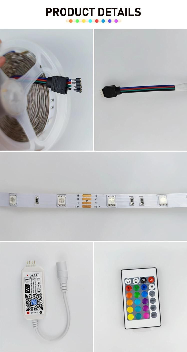 Bluetooth Connection Energy Saving Flexible LED Strip with Latest Technology