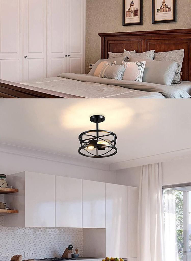 High Quality Decor Villa Club Dining Room Luxury Metal E27 Ceiling Light