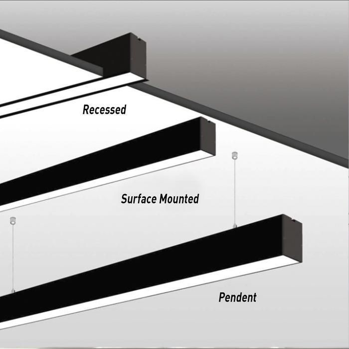 Modern Suspended LED Linear Battten Light for Office Lighting 20W 30W 40W 50W