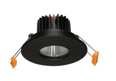 Best Price Indoor Die-Casting Aluminum Slim Round 3000K 4000K 6500K Down Light, 50000 Hours CE Certed Recessed 7W/9W LED Downlight Factory