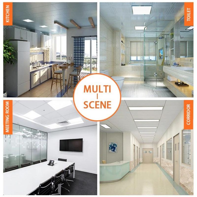600*600 mm Surface Mount 36W Square Frameless LED Panel Light