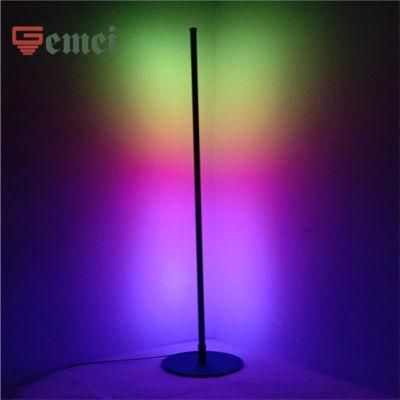 Simple Design Floor Lamp with Round Bottom for Bedroom Bedside Hotel