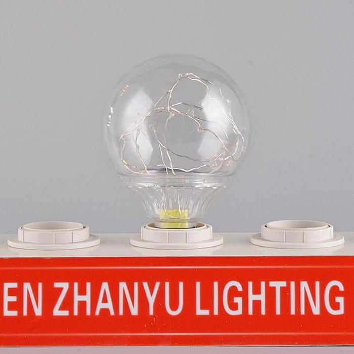 RGB E27 Base G95 Decorative LED Flash Light Bulb