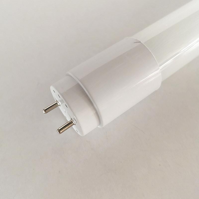 Double Driver 40W LED Tube 4000lm 100lm/W 85-265V Milky Glass with CE RoHS Warranty 3 Years