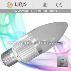 LED Lamp (3*1W, dimmable, candle)