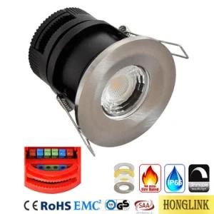 8W IP65 Waterproof Dimmable COB LED Downlight with BS476 Fire Rated