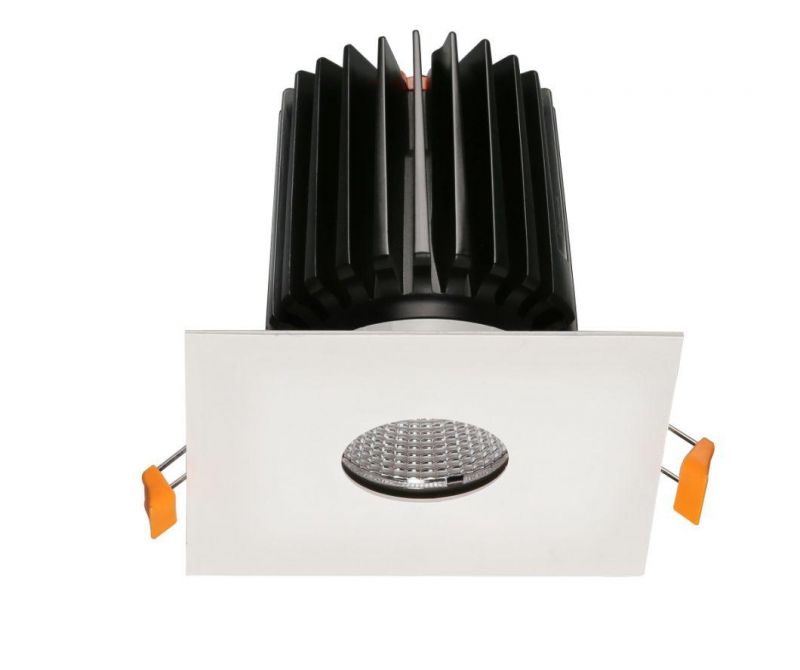 White Recessed Aluminum LED Downlight Mounting Ring LED Downlight Module
