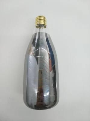 Special Shap Big Bulb Smoky Black Glass LED Filament Lamp Bulb Lighting with E27 E40 B22 Caps 6W 8W 10W G380 G200