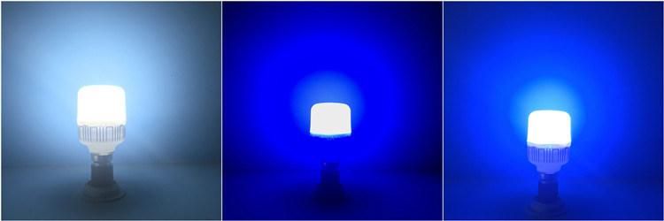 High Brightness 10000K Blue Green Red LED Light Bulb for Indoor Use