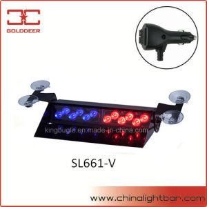 Red Blue Vehicle LED Warning Visor Light (SL661-V BR)