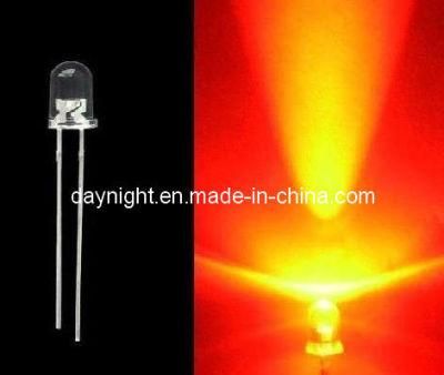 5mm Round LED in White or Red or Blue Colors