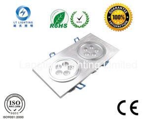 Lt 10W Double LED Silver Grille Lamp/Bean Gall Light for Housing