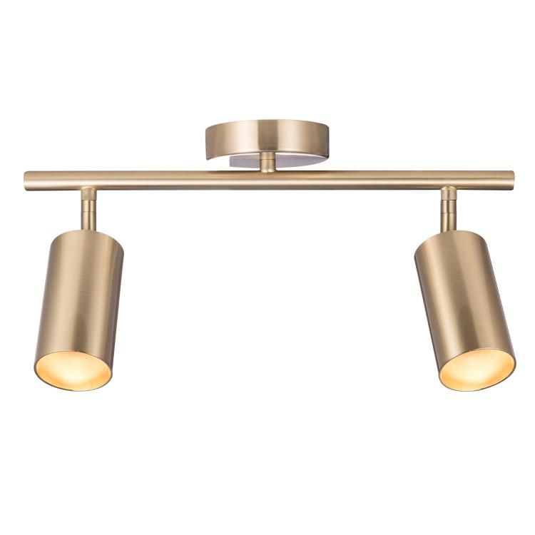 Modern Spotlight Golden Finish Suspension Mounted for Chain Store