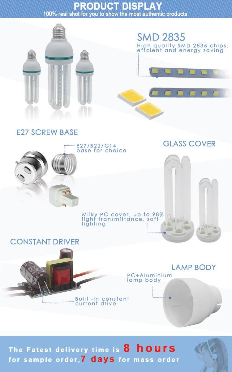 3u 4u LED Energy Saving Bulb 9W 12W 16W 20W