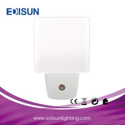 Sensor Control Night Light Mini EU Us Plug Novelty Square Bedroom Lamp for Baby Gift Romantic Colorful Lights