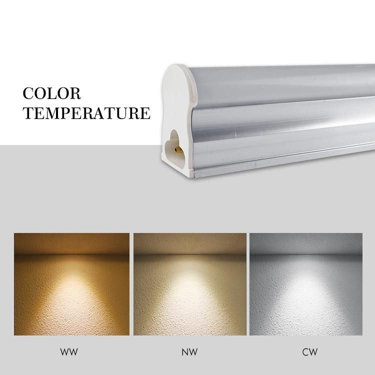 T5 Aluminum Intergrated 9W 18W LED Tube Light Modern