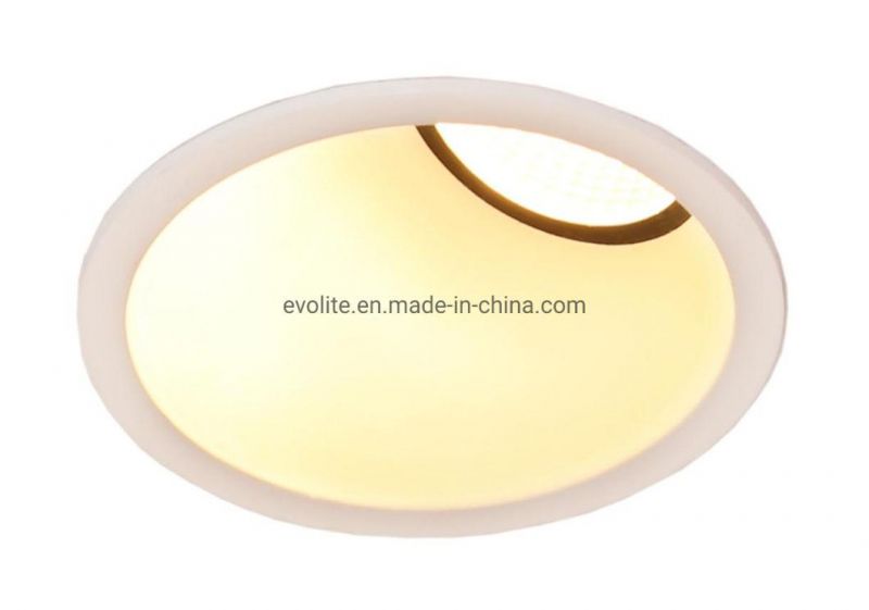 Hotel Anti-Glare Downlight Aluminum LED ceiling Spot Lights 15W RF10+X15A