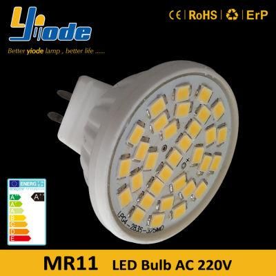 2700K Warm White 220V Mini MR11 LED Spotlight