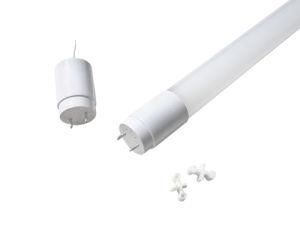 Commercial Lighting Full PC IP20 Anti-UV T8 Round LED Tube/Tubo Light Fixture Housing SKD Parts