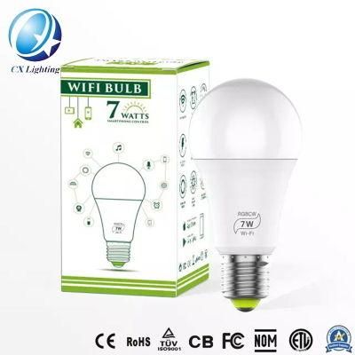 9W WiFi LED Smart Bulb Dimmable E27