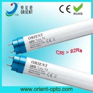 Super Birght LED Tube / T8 LED Tube (2ft 9W 800lm CRI &gt;80)