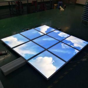 Customized Recessed Skylight Board Ceiling Lights LED Panel Light Sky, LED Artificial Skylight Panel