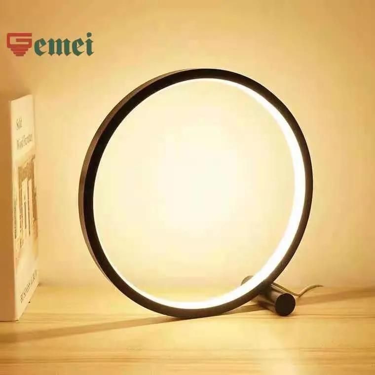 Hot Sale Indoor LED Lighting Modern Q-Type Table Lamp for Reading