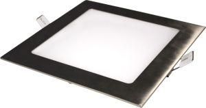 12W Square Nickel Plating LED Panel Light