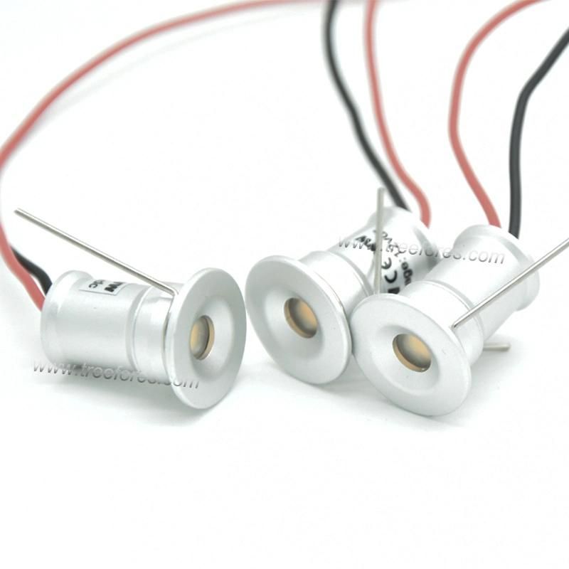 IP65 Mini 15mm 1W 12V Cabinet LED Light COB Downlight Lighting