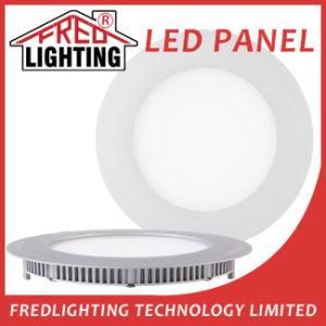 AC85~265V Recessed Ceiling 6 Watt Round LED Panel for Indoor Lighting
