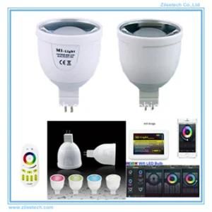 Dimmable WiFi Remote Control Smart Lamp LED Spotlight RGB