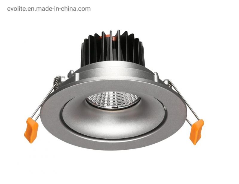 Ceiling Light Lamp Housing MR16 GU10 Aluminum LED COB SMD Round Downlight Lamp