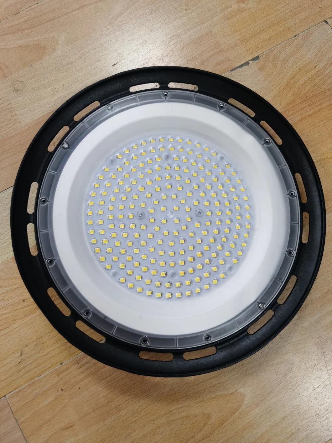 China Factory High Brightness 100W IP65 UFO LED High Bay Light LED Industrial Light with 2 Years Warranty CE RoHS ERP Approved