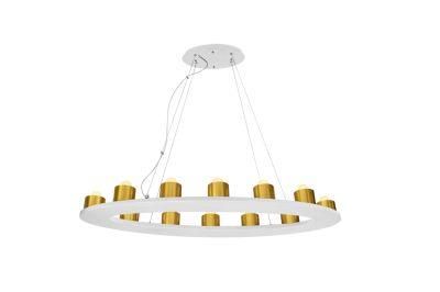 Masivel Classic Simple Lights Hotel Decor Circle LED Chandelier Light