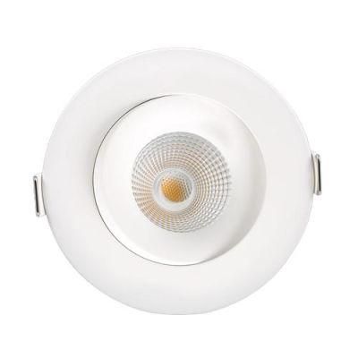 Au SAA 3CCT Recessed Light COB Round Dimmable LED Downlight